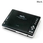 SD�J�[�h�X���b�g��USB�|�[�g���� �R���p�N�gDVD�v���[���[ HT-370A �u���b�N