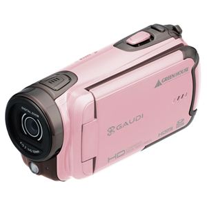 2.5型液晶搭載 HDデジタルビデオカメラ GHV-DV25HDA ピンク