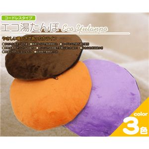 コードレスタイプ エコ湯たんぽ EY-024 オレンジ