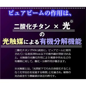 光触媒でニキビを洗浄 PURE BEAM(ピュアビーム) 【スキンケア美容機器】