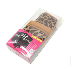 USB フットウォーマー ヒョウ