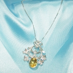 《RESAT（レシャット）》“ゴールデンシトリン”アンティーク調ネックレス