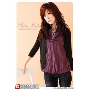 ◆キュートな◆長袖トップスSZ-W104BK