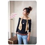 【秋冬新作】◆トップス長袖sz1-123bk
