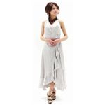 ♪ロングドレスJ011W XXL