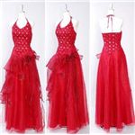 ♪ロングドレス (ダークレッド)7号〜17号839DR XXL