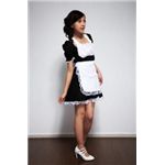 ♪ゴスロリ　メイド服★コスプレ衣装,XSサイズ〜XLサイズ991002 S