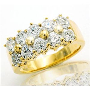 鑑別書付!天然ダイヤモンドリングwra862 1.66ct K18YG