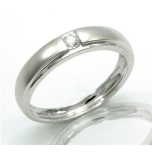 鑑別書付!天然ダイヤモンドリングdr4309 0.07ct K18WG