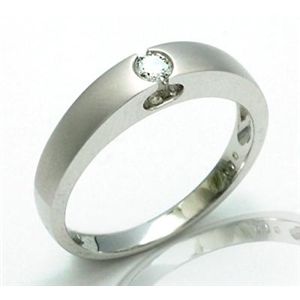 鑑別書付!天然ダイヤモンドリングdr4312 0.10ct K18WG