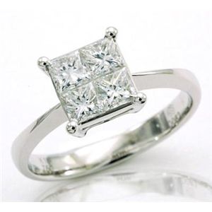 �ӕʏ��t�I�V�R�_�C�������h�����Owra95 0.84ct K18WG	