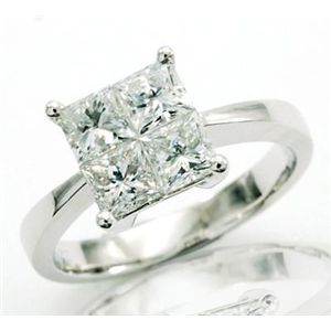�ӕʏ��t�I�V�R�_�C�������h�����Owra210  1.36ct K18WG	