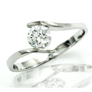 �ӕʏ��t�I�V�R�_�C�������h�����Owra229  0.41ct  K18WG	