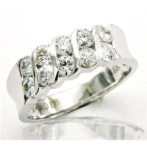 鑑別書付!天然ダイヤモンドリングwra725 1.03ct K18WG