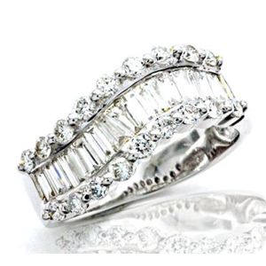 �ӕʏ��t�I�V�R�_�C�������h�����Odr558   0.58ct  0.71ct   K18WG	