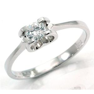 �ӕʏ��t�I�V�R�_�C�������h�����Owra311  0.18ct  K18WG	