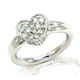 �ӕʏ��t�I�V�R�_�C�������h�����Odr437�@0.30ct  0.27ct    K18WG