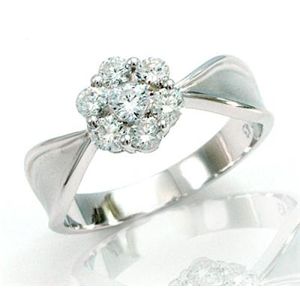 �ӕʏ��t�I�V�R�_�C�������h�����Owra473    0.13ct  0.43ct K18WG	