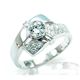 �ӕʏ��t�I�V�R�_�C�������h�����Obr4433  0.32ct  0.16ct  K18WG