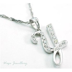 ���ӕʏ��t�I�V�R�_�C�������h �uY�v �l�b�N���X wpa484  0.11ct  K18WG	