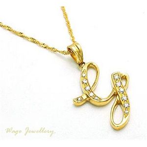 ���ӕʏ��t�I�V�R�_�C�������h �uG�v �l�b�N���X wpa500  0.09ct  K18YG	