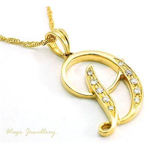 ●鑑別書付!天然ダイヤモンド 「D」 ネックレス wpa509 0.13ct K18YG