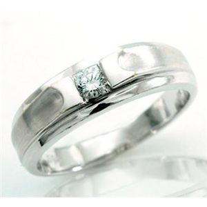 鑑別書付!天然ダイヤモンドリングdr124 0.10ct K18WG