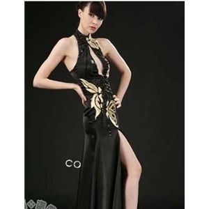 ♪ロングドレスBJ-559BK S
