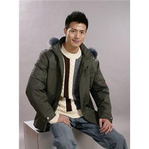 【2008年秋冬新作】最高級ダウンジャケットh-c-7028sbr m