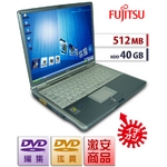 【富士通 Lifebook FMV-MG】【Celeron800Mhz】【Win&nbsp;Xp】【512MB/40GB/DVDマルチ】