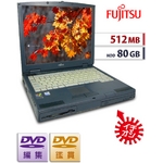 【富士通 Lifebook FMV-NU2】【Celeron1.06Ghz】【Win&nbsp;Xp】【512MB/80GB/DVDマルチ】