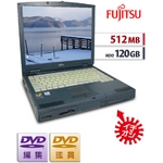 【富士通 Lifebook FMV-NU2】【Celeron1.06Ghz】【Win&nbsp;Xp】【512MB/120GB/DVDマルチ】