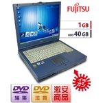【富士通 Lifebook FMV-NU4】【Celeron1.5Ghz】【Win&nbsp;Xp】【1GB/40GB/DVDマルチ】