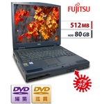 【富士通 Lifebook FMV-NU】【Celeron866Ghz】【Win&nbsp;Xp】【512MB/80GB/DVDマルチ】