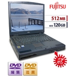 【富士通 Lifebook FMV-NU】【Celeron866Ghz】【Win&nbsp;Xp】【512MB/120GB/DVDマルチ】