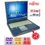 【富士通 Lifebook FMV-NU3】【Celeron1.5Ghz】【Win&nbsp;Xp】【512MB/40GB/DVDマルチ】