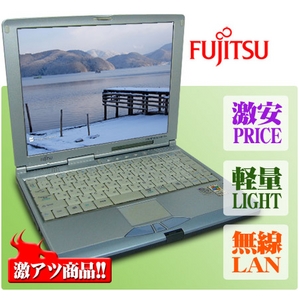 【中古PC】【無線LAN】軽量ビジネスPC!!軽量セカンドバックサイズ♪CDROM搭載■激安■の画像