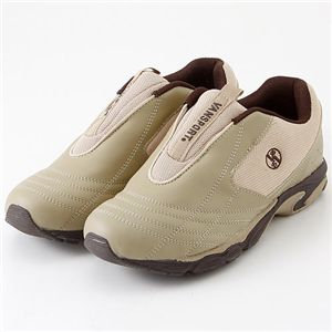 VANSPORT(ヴァンスポーツ) プレーンスニーカー VA 9305 ベージュ M(25.0-25.5cm)