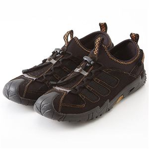 VANSPIRIT(ヴァンスピリット) メンズモックシューズ ブラック Sサイズ