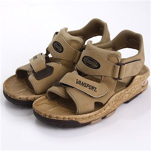 VANSPORT（ヴァンスポーツ）エアークッションスポーツサンダル ベージュ S（24.0-24.5cm）