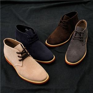 CHRISTIAN ANDREWS(クリスチャン アンドリュース) フェイクスエードチャッカーブーツ CA180 グレー 25.0cm