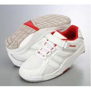ウォーキングシューズ NEW Heeles ウォーカー ホワイト 24.0cm