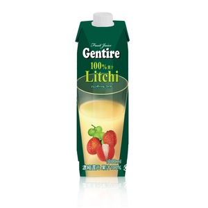 Gentire（ジェンティーレ） ライチジュース 1L×6本