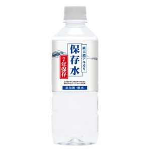 純天然アルカリ7年保存水(500ml) 24本セット