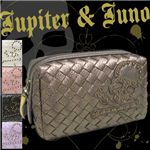 Jupiter&Juno(ジュピターアンドジュノ) スカルMESHポーチ JJ-4784ms ブラック