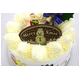 【12月8日で予約終了 2010年クリスマス向け】クリスマスケーキ ホワイト5号 【12/21より順次発送】