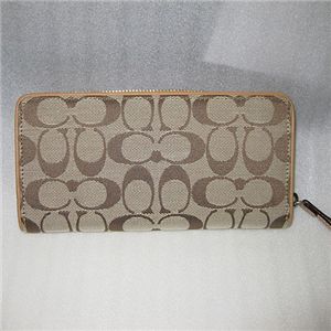 【訳あり】COACH(コーチ) ラウンドファスナー長財布 F41970