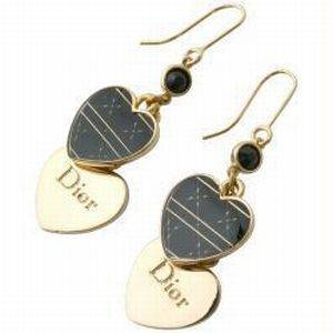 Christian Dior(クリスチャンディオール) ブラックハートピアス D62448
