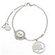 Christian Dior�i�N���X�`���� �f�B�I�[���j �u���X���b�g D17493 Silver