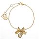 Christian Dior�i�N���X�`���� �f�B�I�[���j �u���X���b�g D17634 Gold